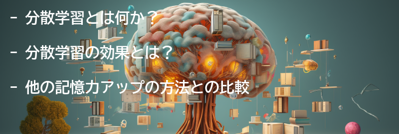 他の記憶力アップの方法との比較の要点まとめ