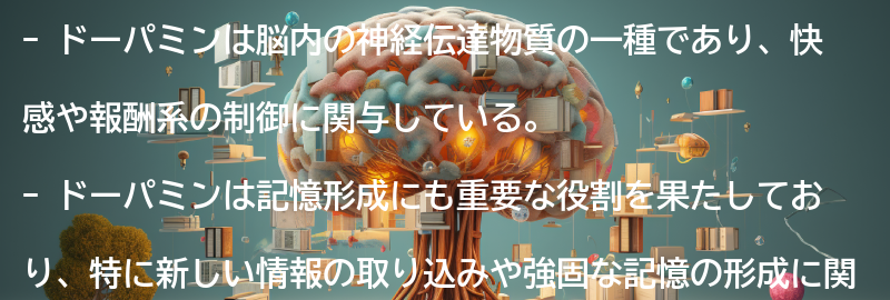 ドーパミンとは何か？の要点まとめ