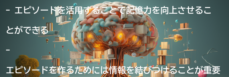 エピソードを活用した記憶力アップのコツと注意点の要点まとめ