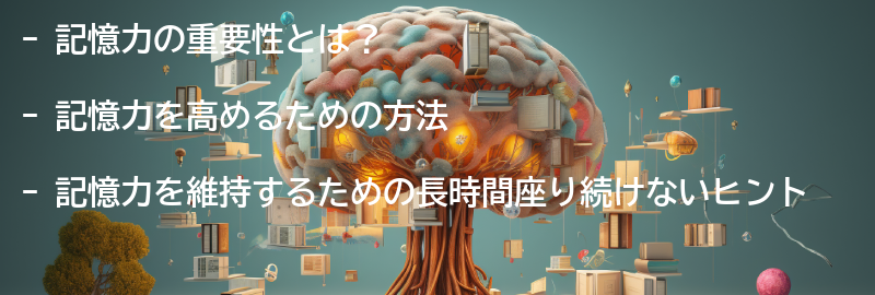 記憶力アップの重要性の要点まとめ