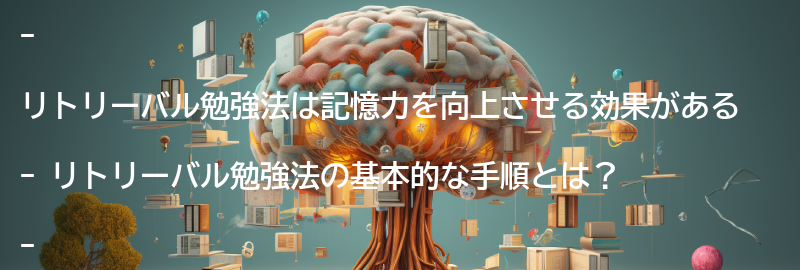 リトリーバル勉強法の効果とは?の要点まとめ