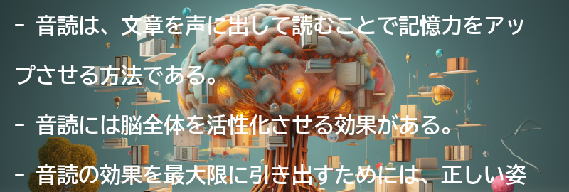 音読とは何か？の要点まとめ