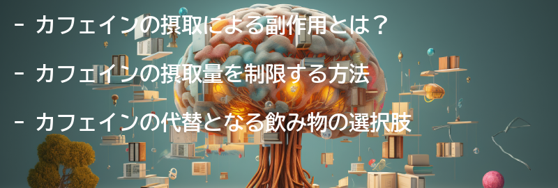 カフェインの摂取による副作用とその対策の要点まとめ