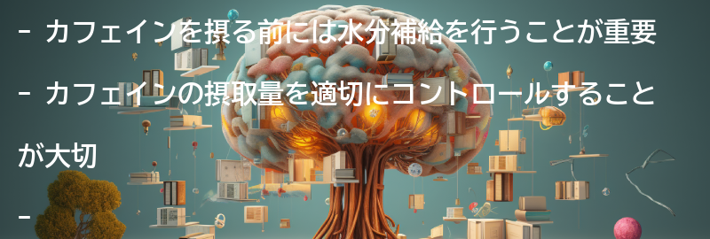 カフェインを摂る前後の注意点とポストカフェインケアの重要性の要点まとめ