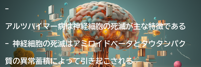 神経細胞の死滅とアルツハイマーの研究の最新動向の要点まとめ