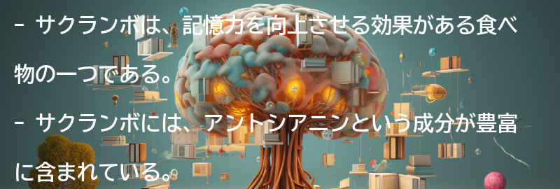 サクランボとはの要点まとめ