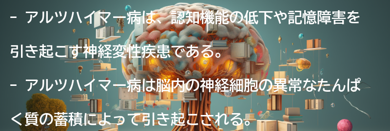 アルツハイマーとは何か？の要点まとめ