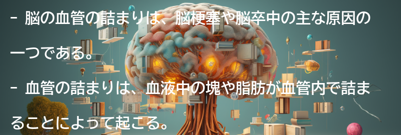 脳の血管の詰まりとは？の要点まとめ