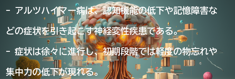 アルツハイマーの症状と進行の要点まとめ